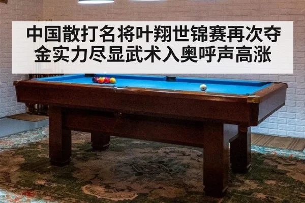 中国散打名将叶翔世锦赛再次夺金实力尽显武术入奥呼声高涨